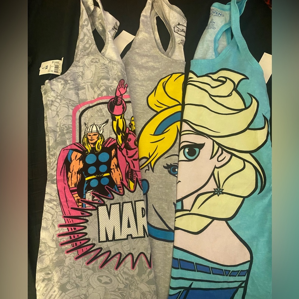 Disney/Marvel cami  tops NWT XS